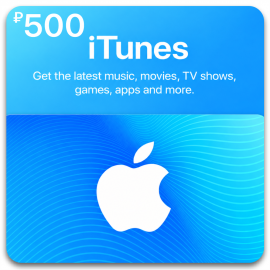 Карта iTunes 500 Рублей (Россия)