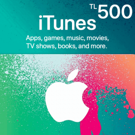 Карта iTunes 500 Лир (Турция)