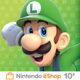 Карта Nintendo 10 Долларов (США)