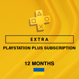 PS Plus EXTRA 12 месяцев (Украина, активация сотрудником)