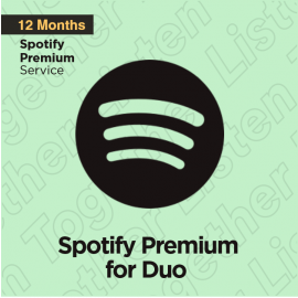 Spotify DUO - 12 Месяцев (Активация сотрудником)